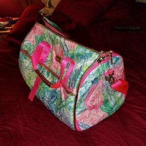 lilly pulitzer bohemian queen suitcase